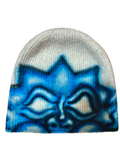 AIRBRUSHED BEANIE BLUE