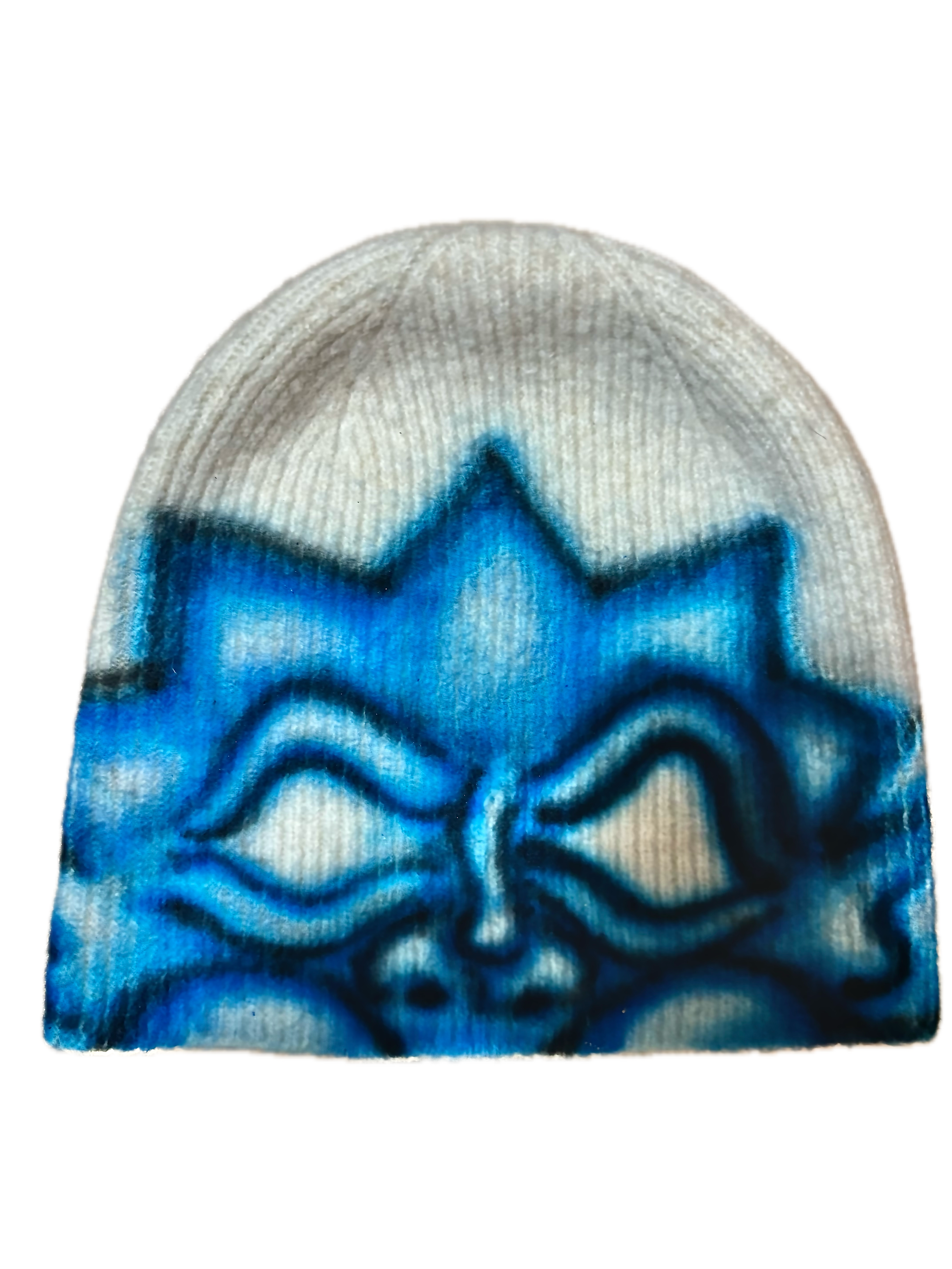 AIRBRUSHED BEANIE BLUE