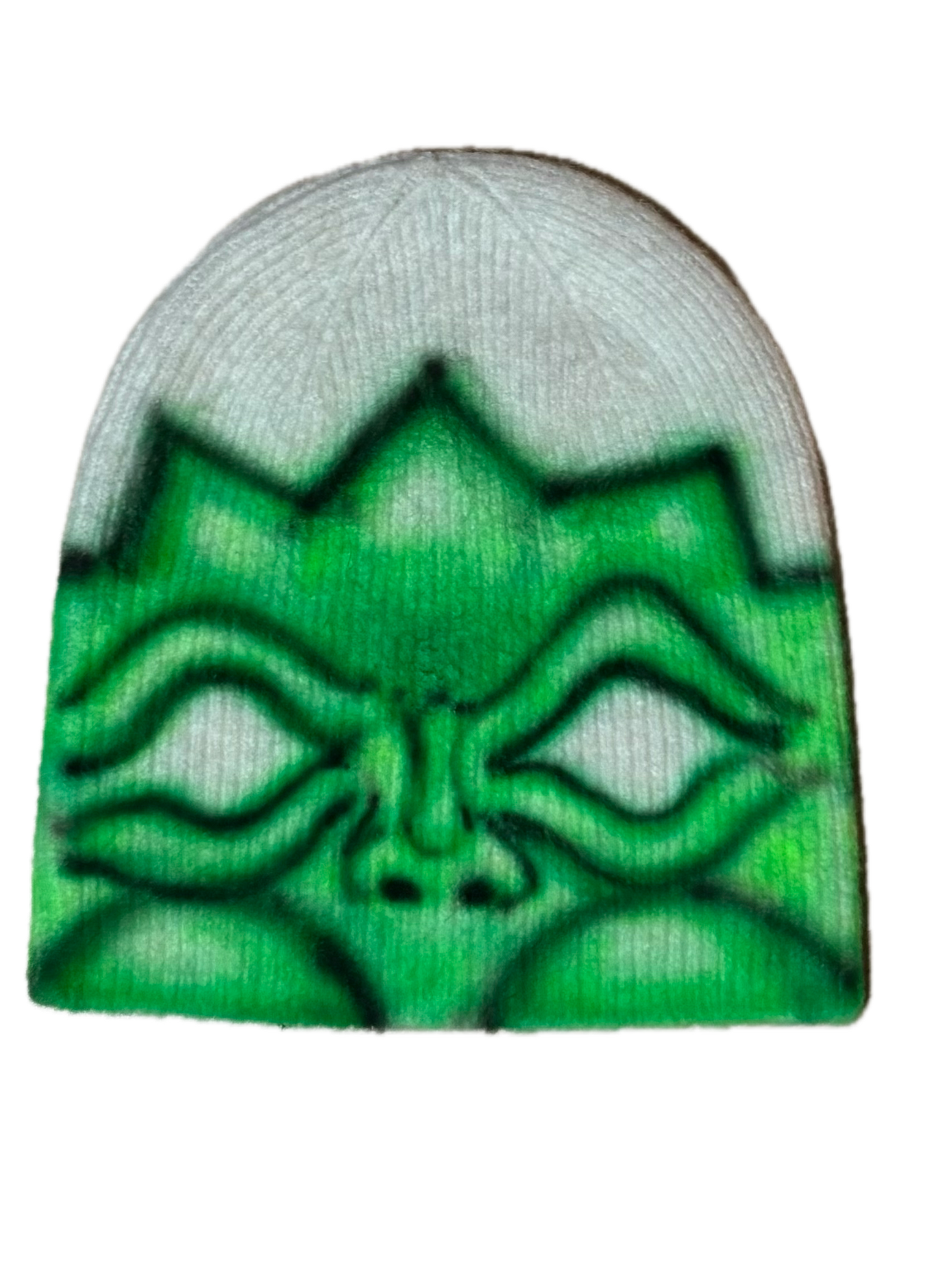 AIRBRUSHED BEANIE GREEN