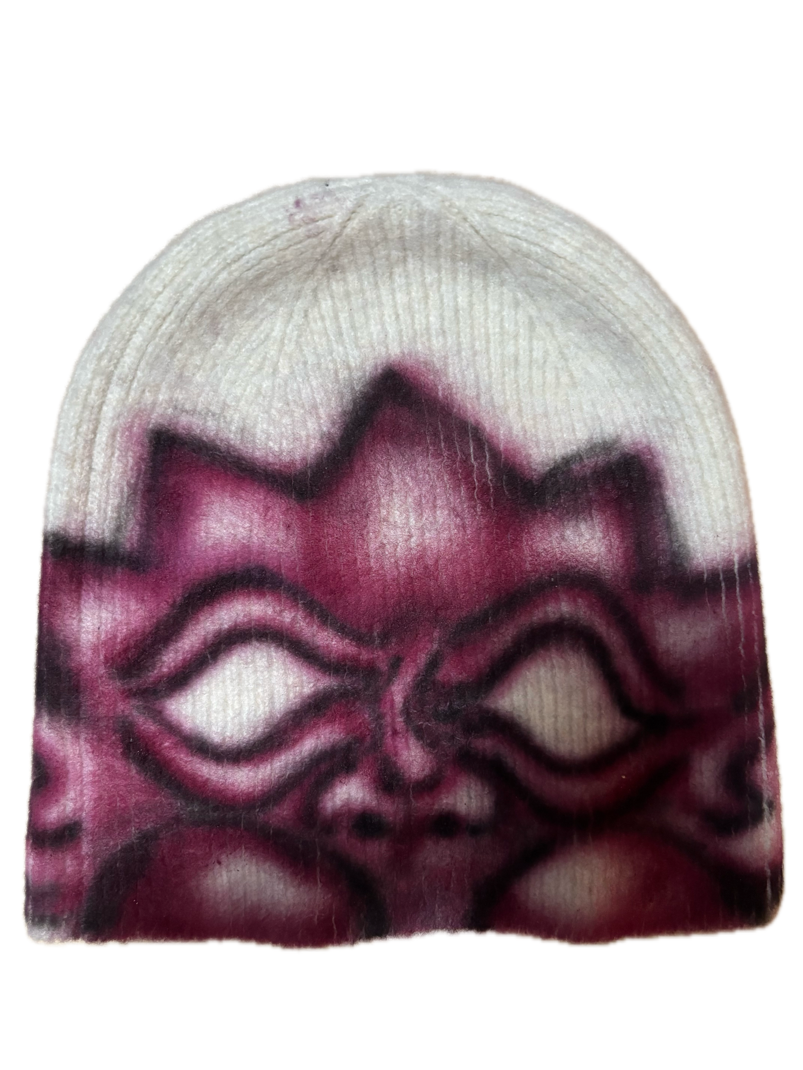 AIRBRUSHED BEANIE RED